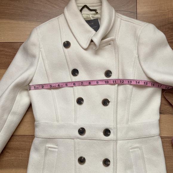 J Crew Stadium Cloth by Nello Gori Pea Coat - Picture 4 of 9